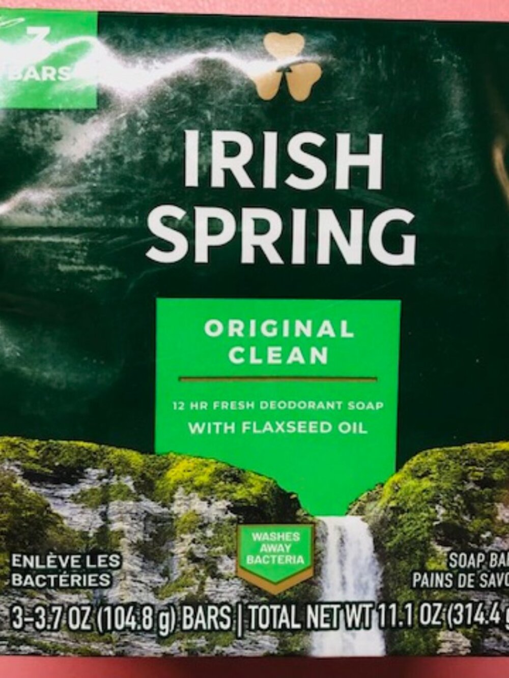 3 sets - Irish Spring Bar Soap - Original Clean